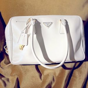 Prada saffiano lux bag
